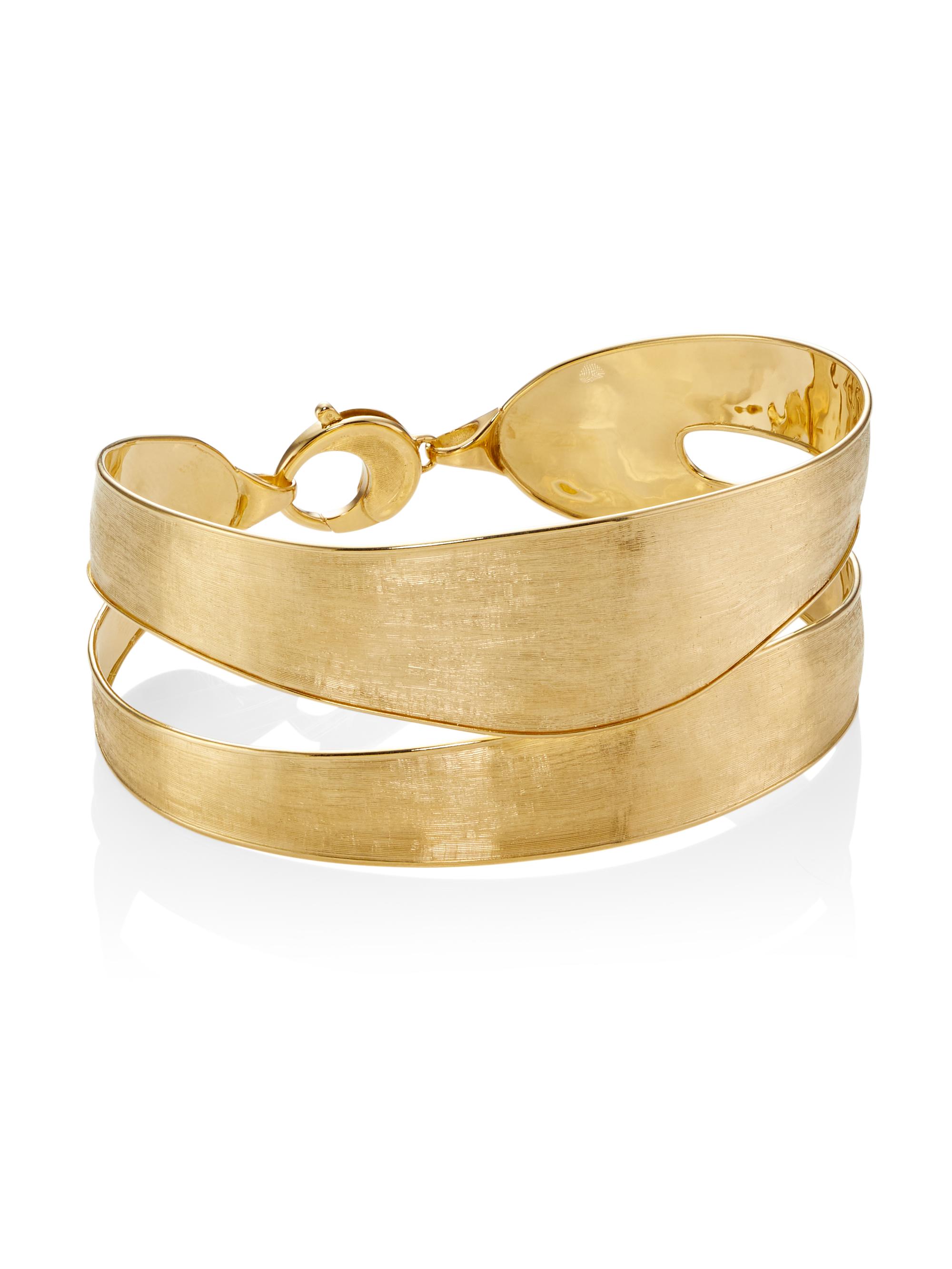 Marco Bicego Women's Lunaria 18K Yellow Gold Split Bangle Bracelet - Yellow Gold