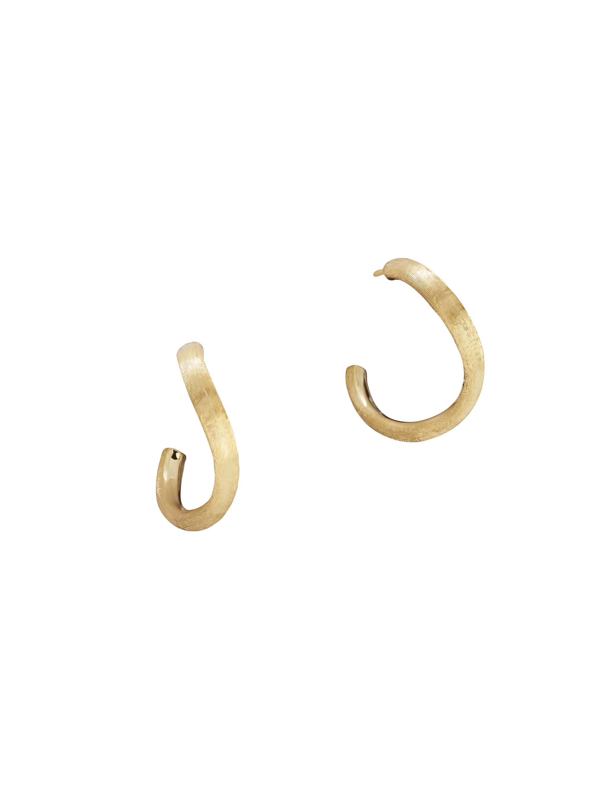Marco Bicego Women's Jaipur 18K Yellow Gold Curved Hoop Earrings - Yellow Gold