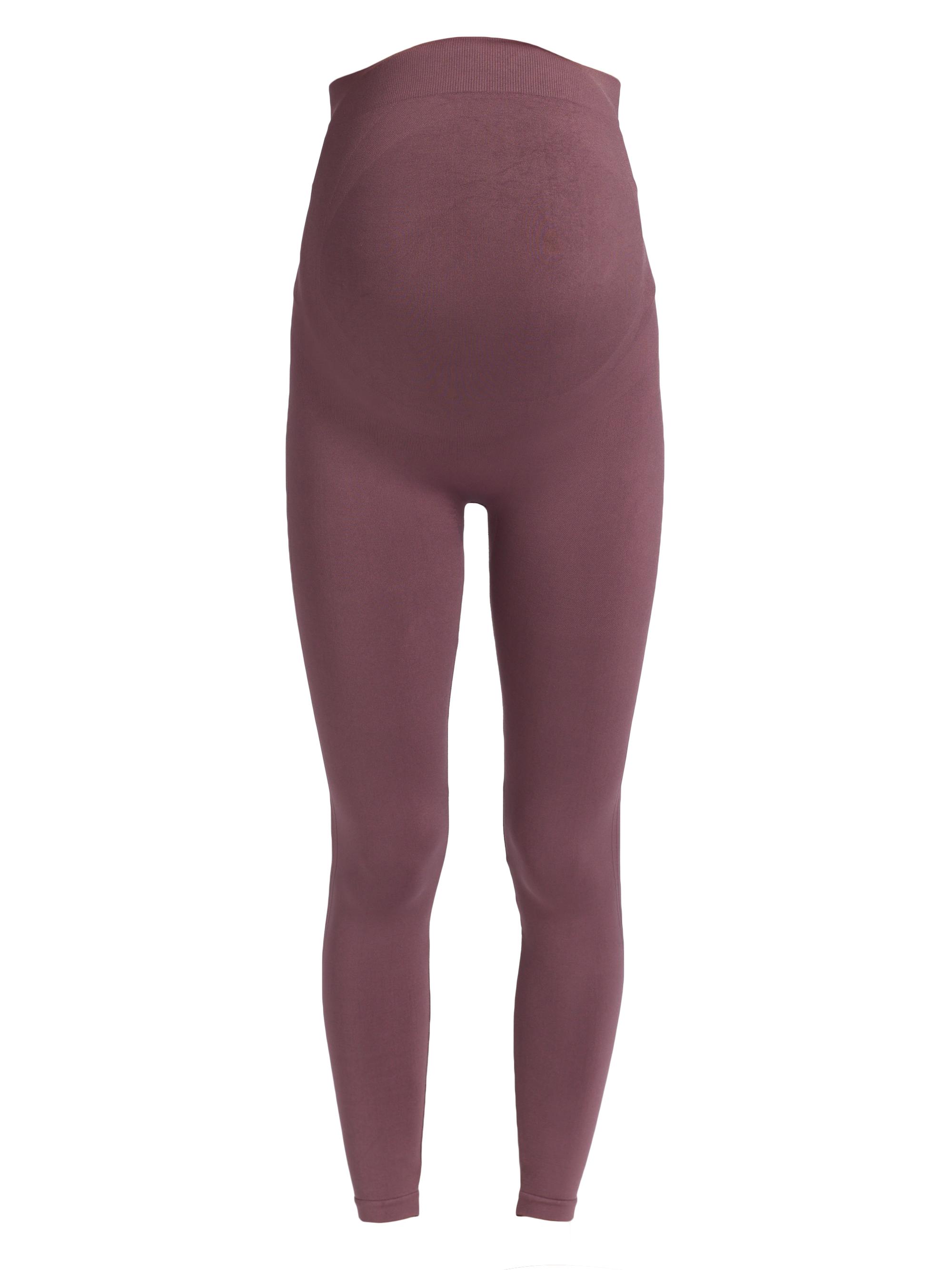 Blanqi Women's Everyday Maternity Belly Support Leggings - Soft Fawn