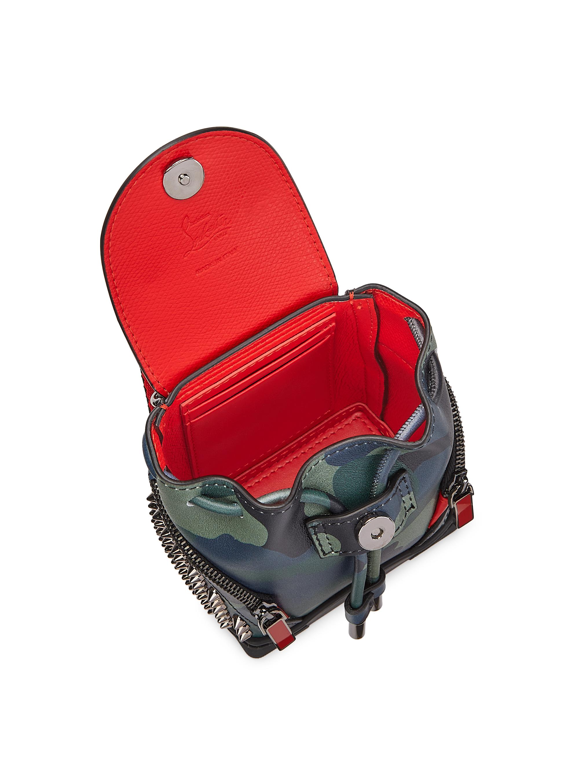 Christian Louboutin Explorafunk Camouflage Keyring | Saks Fifth Avenue
