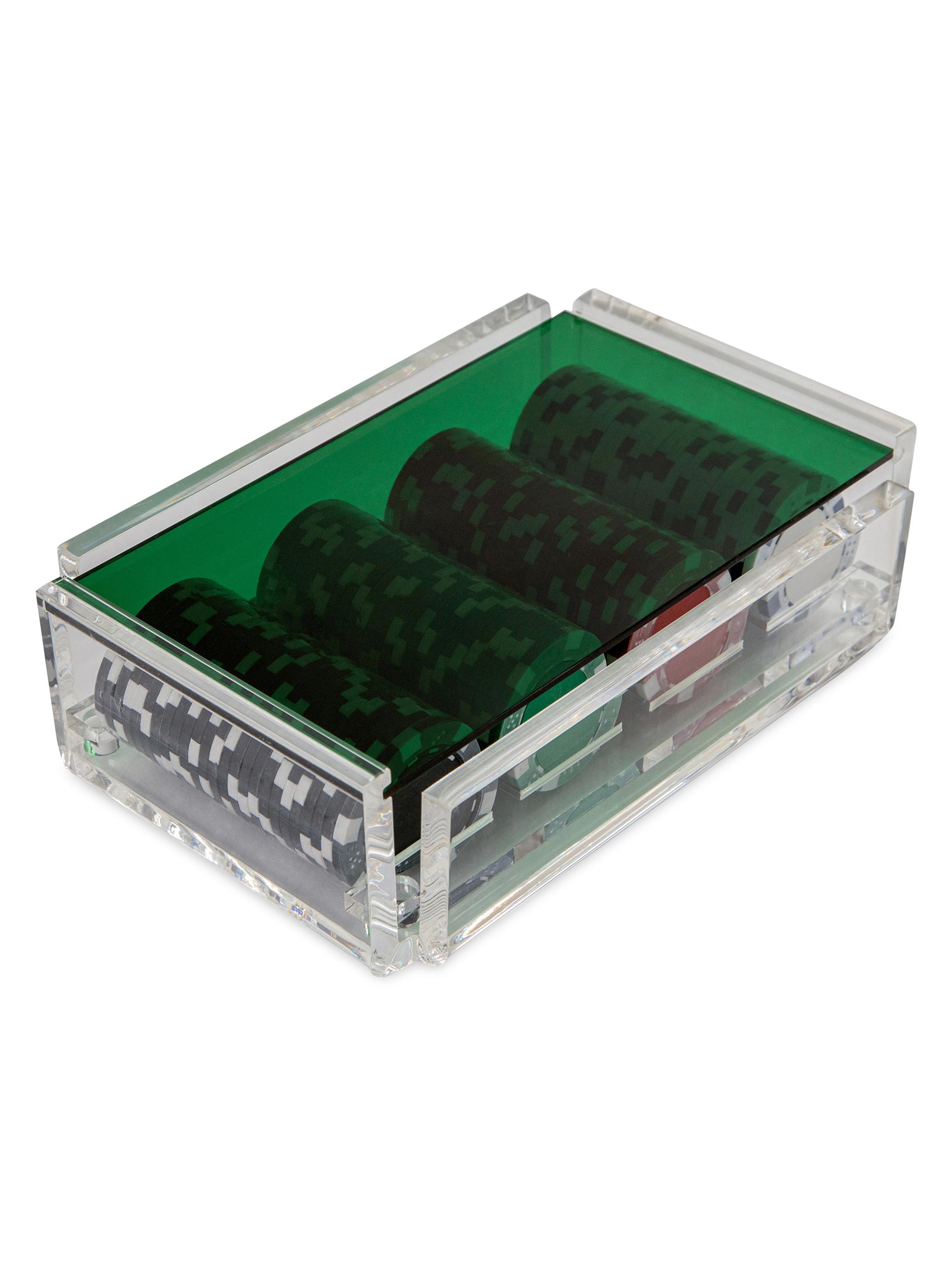 Luxe Dominoes Luxury Poker Chip Set | Saks Fifth Avenue