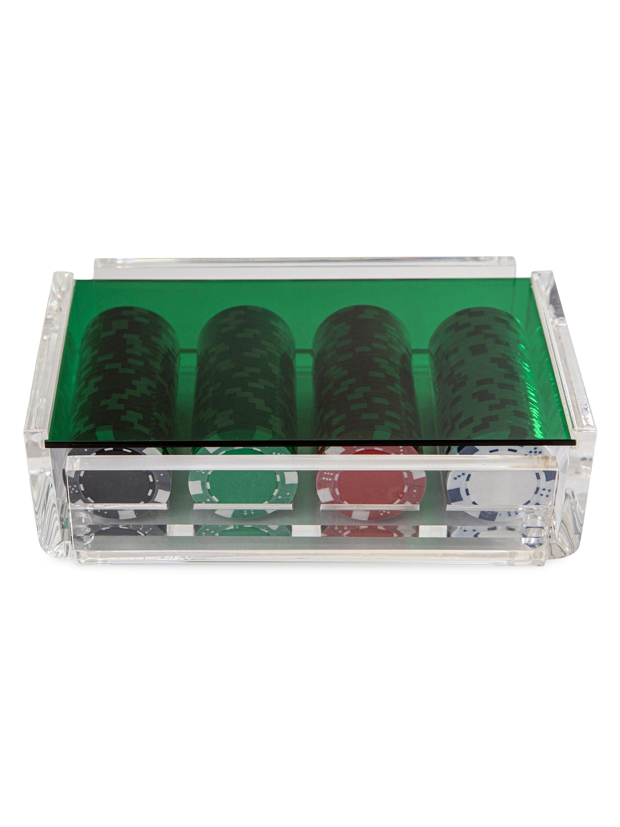 Luxe Dominoes Luxury Poker Chip Set | Saks Fifth Avenue