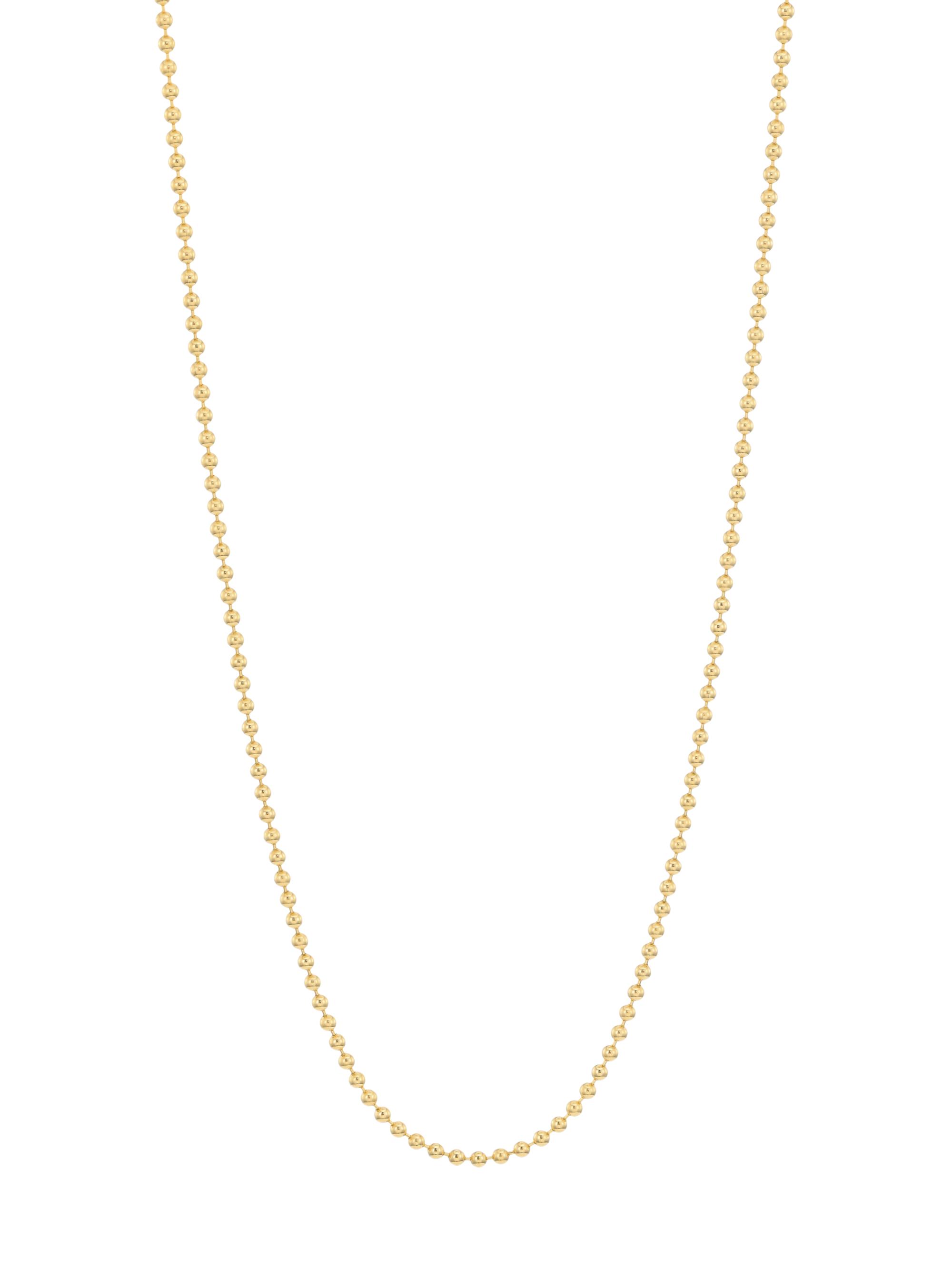 Roberto Coin Women's K Yellow Gold Ball Chain Necklace, " - Yellow Gold