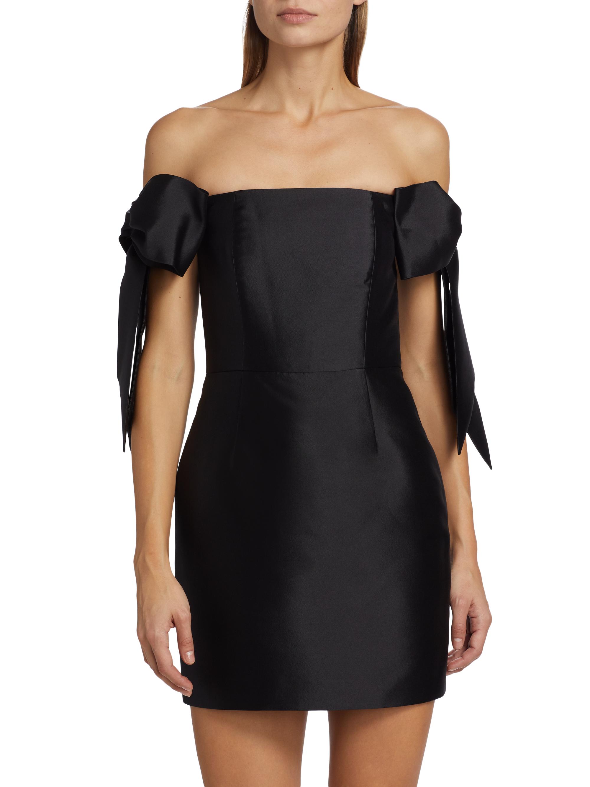 Isabella Silk-Wool Blend Minidress