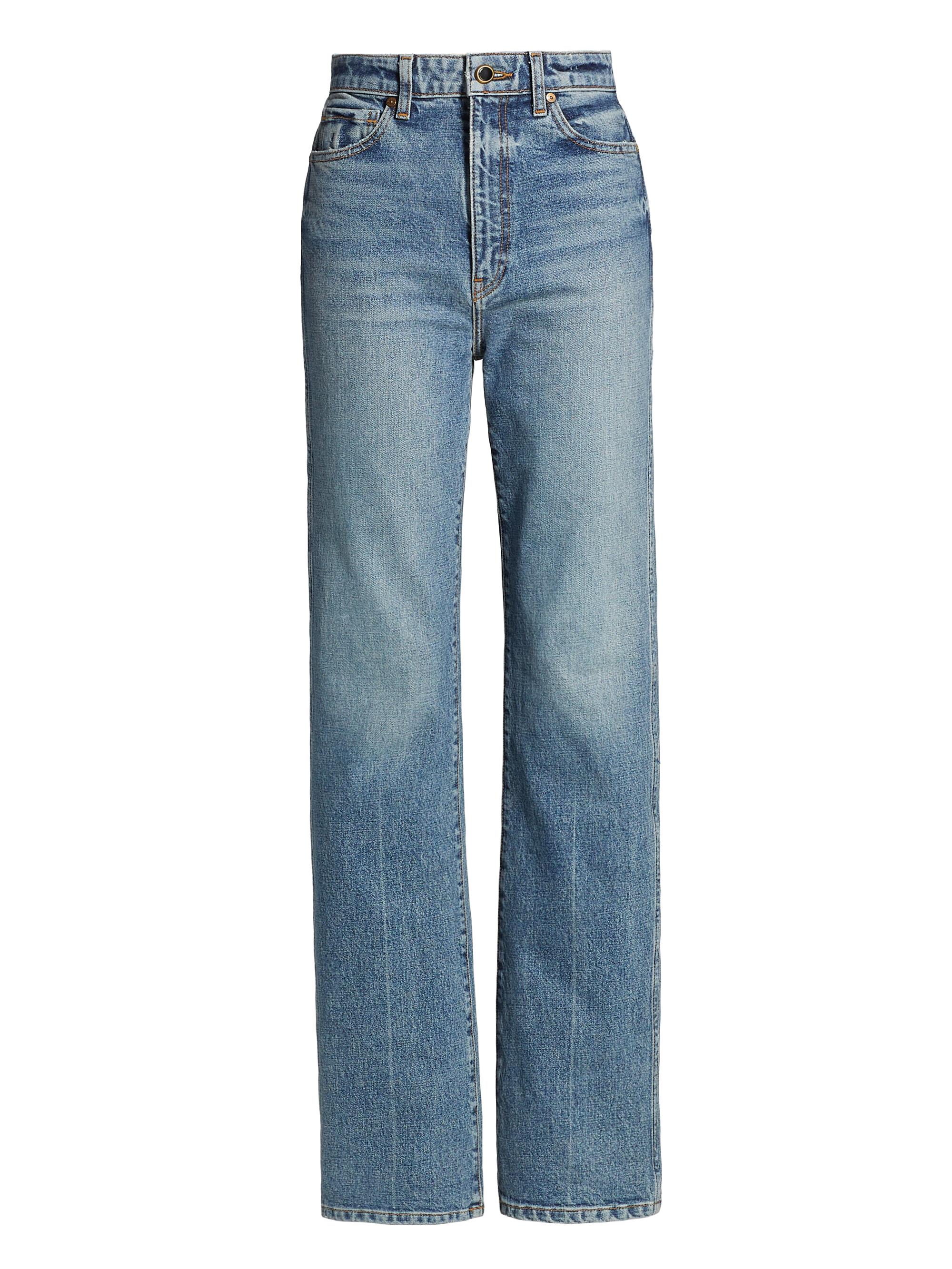 Khaite Danielle Straight-Leg Jeans | Saks Fifth Avenue