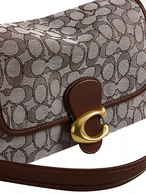 Tabby Micro Signature Jacquard Soft Shoulder Bag