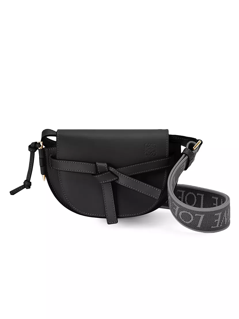 LOEWE tan mini gate dual leather bag – Loop Generation