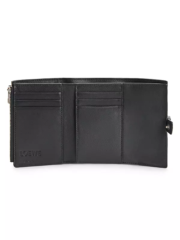 Shop CHANEL Plain Leather Small Wallet Bridal Folding Wallets