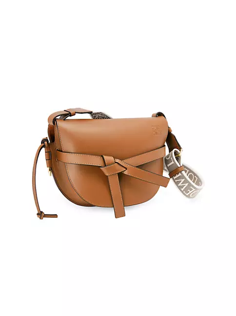 Shop LOEWE Small Gate Leather Shoulder Bag | Saks Fifth Avenue