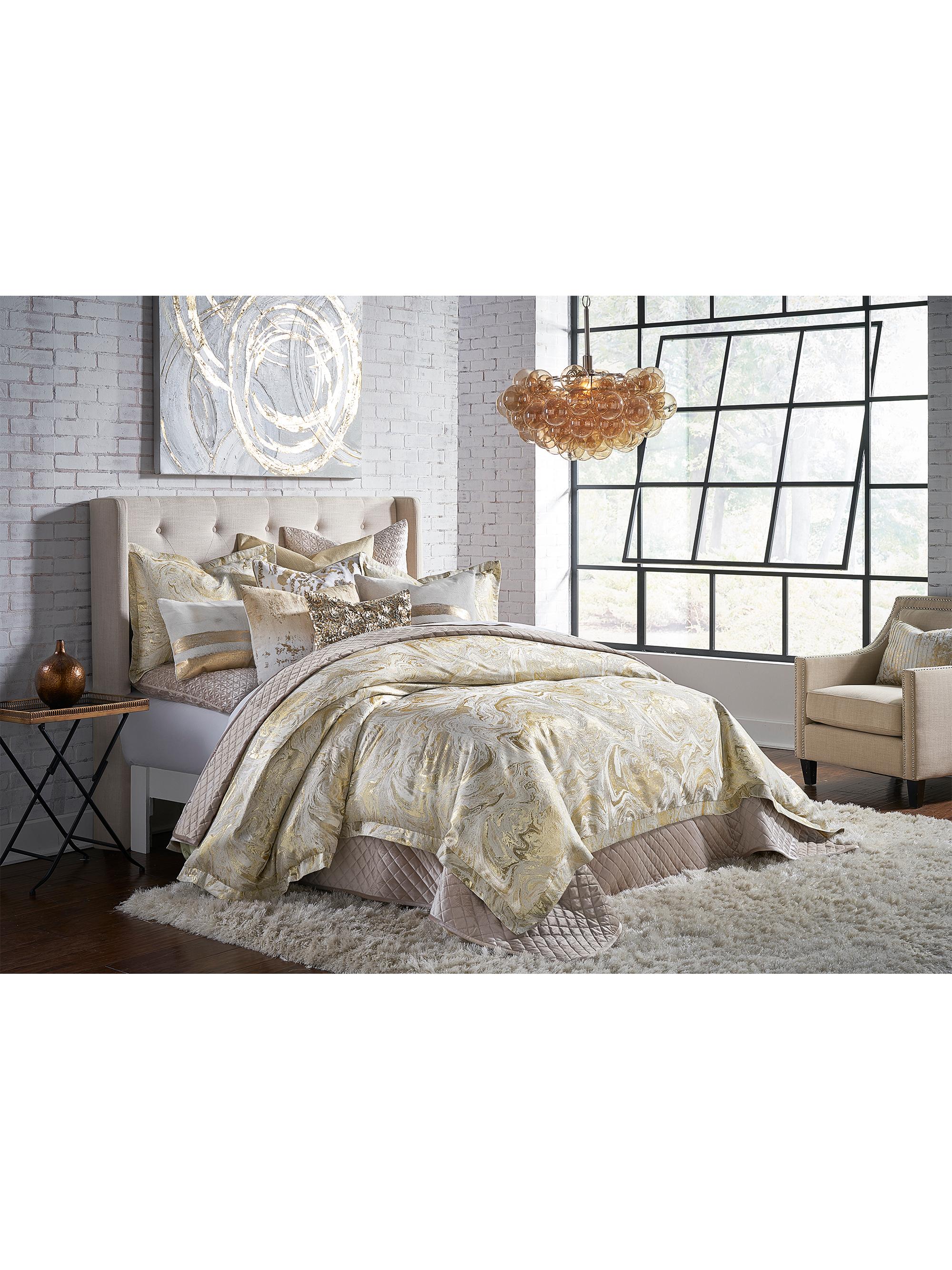 Callisto Home Dreams Fawn Duvet Set - Gold Queen