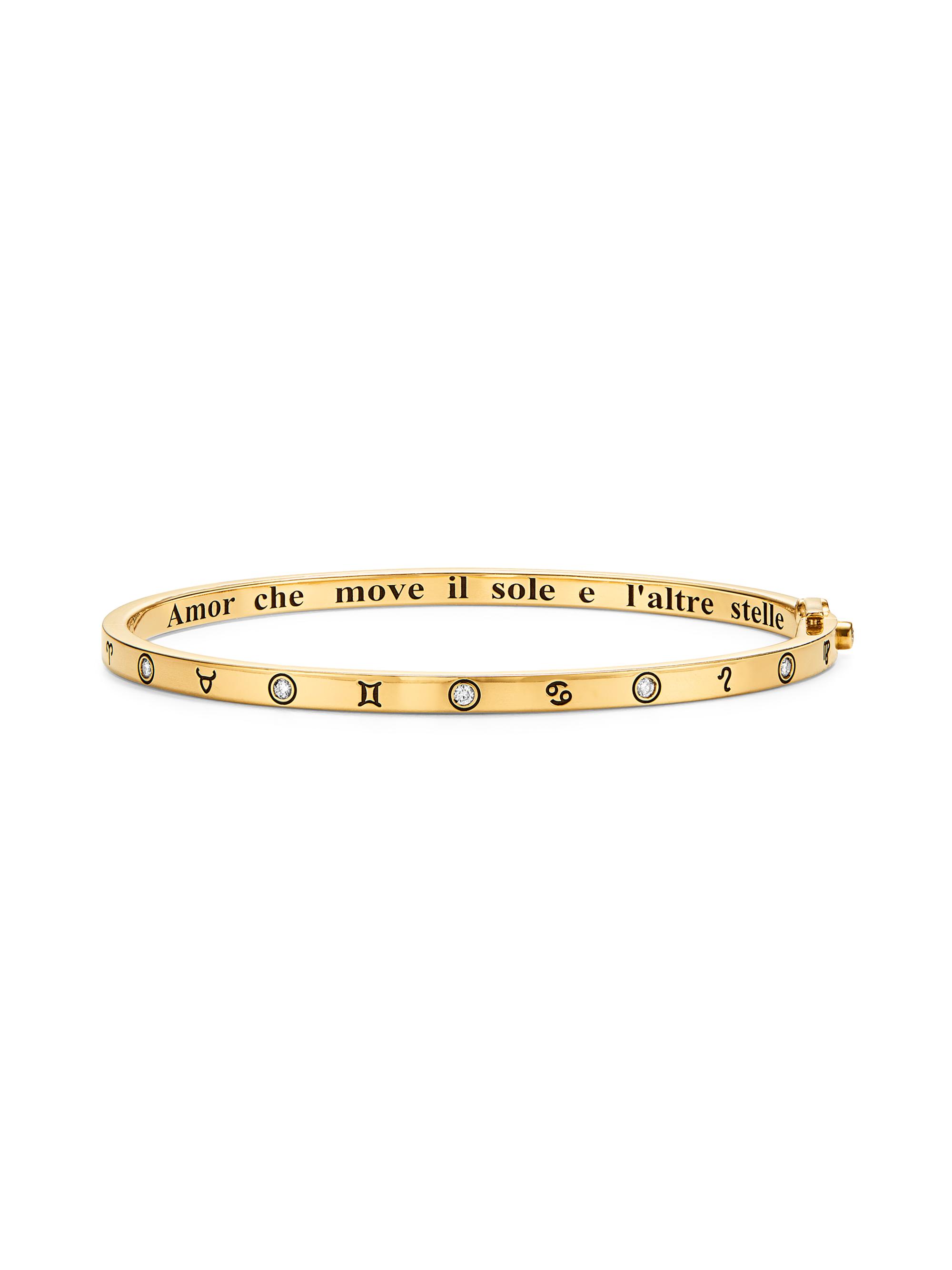 Temple St. Clair Women's Astrid 18K Yellow Gold & Diamond Bangle - Yellow Gold