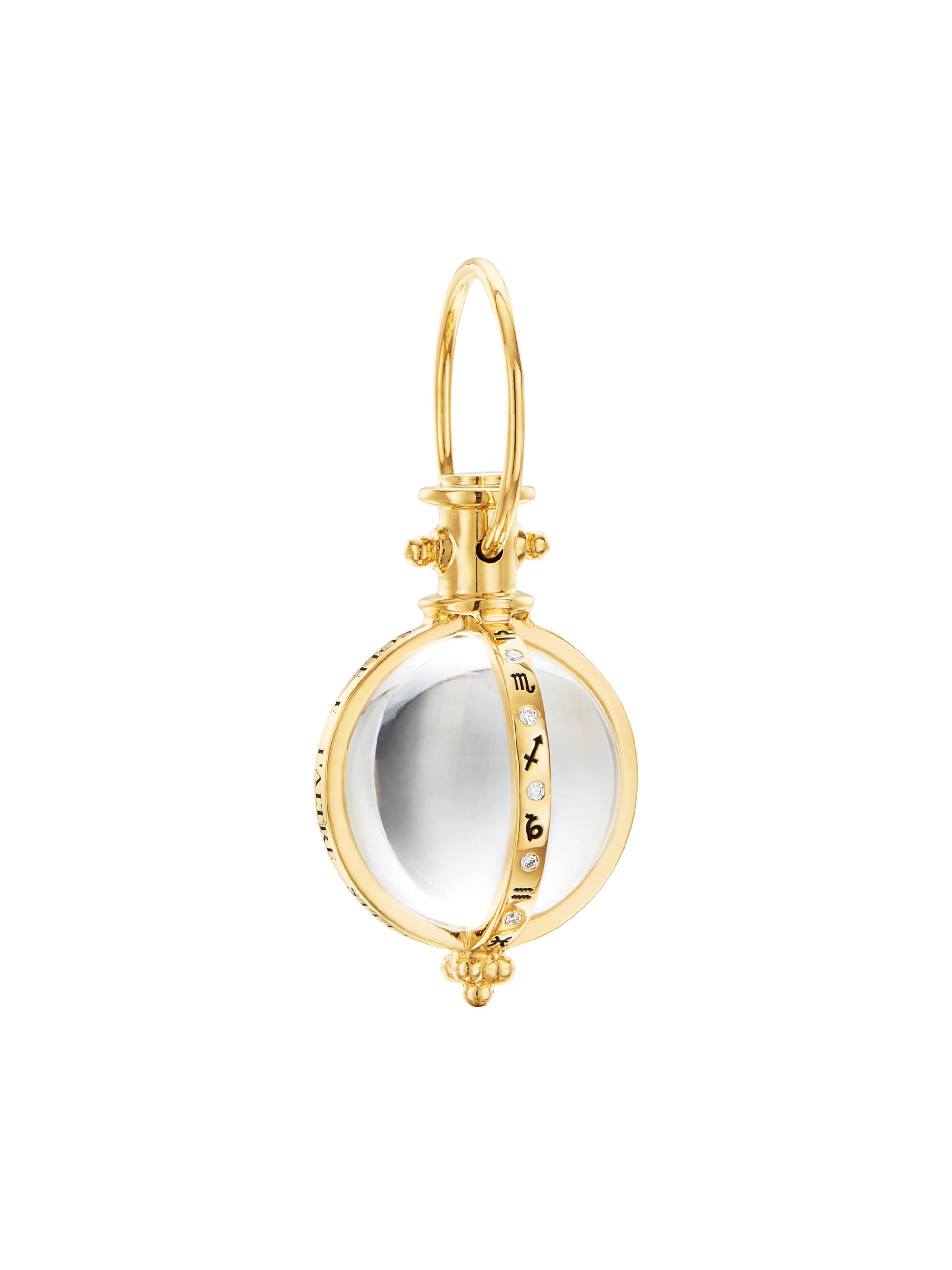 Temple St. Clair Women's Astrid 18K Yellow Gold, Crystal & Diamond Pendant - Yellow Gold