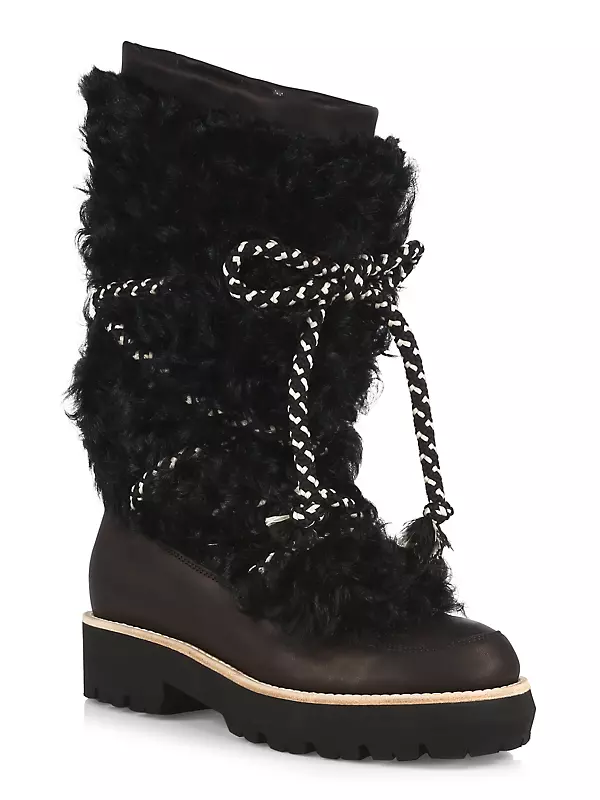 Mary Shearling Booties
