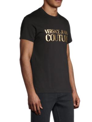 Versace Black Printed T-Shirt