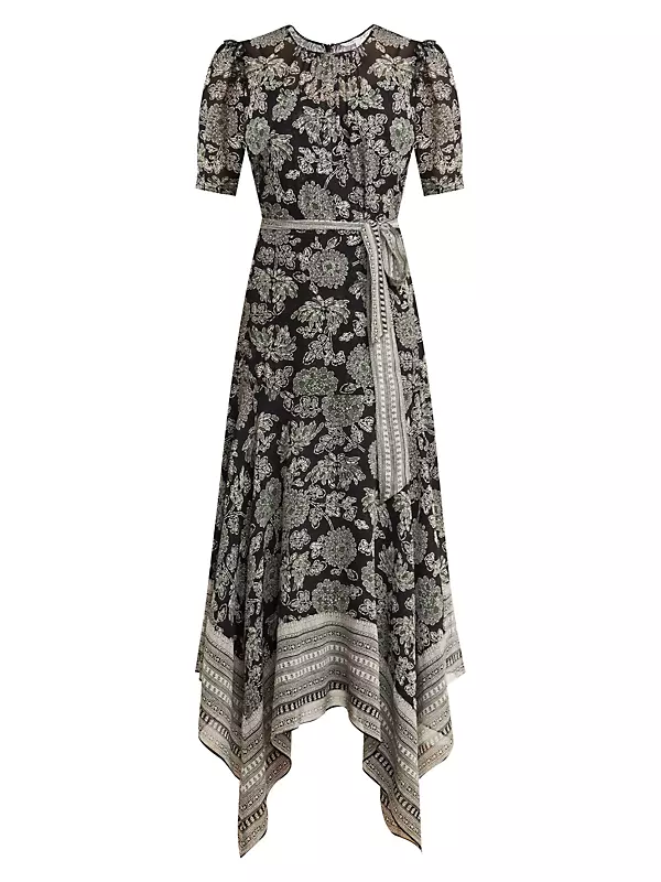 Smita Batik Floral Maxi Dress