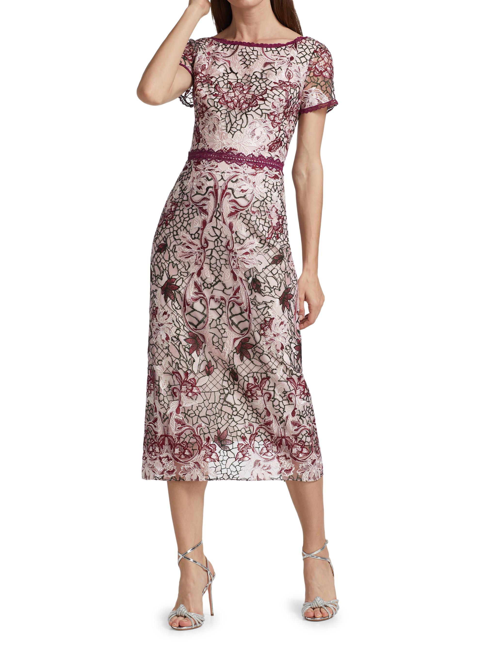 sachin and babi light blue dress Pearl Embellished Crochet Maxi Dress - Natural main image 0