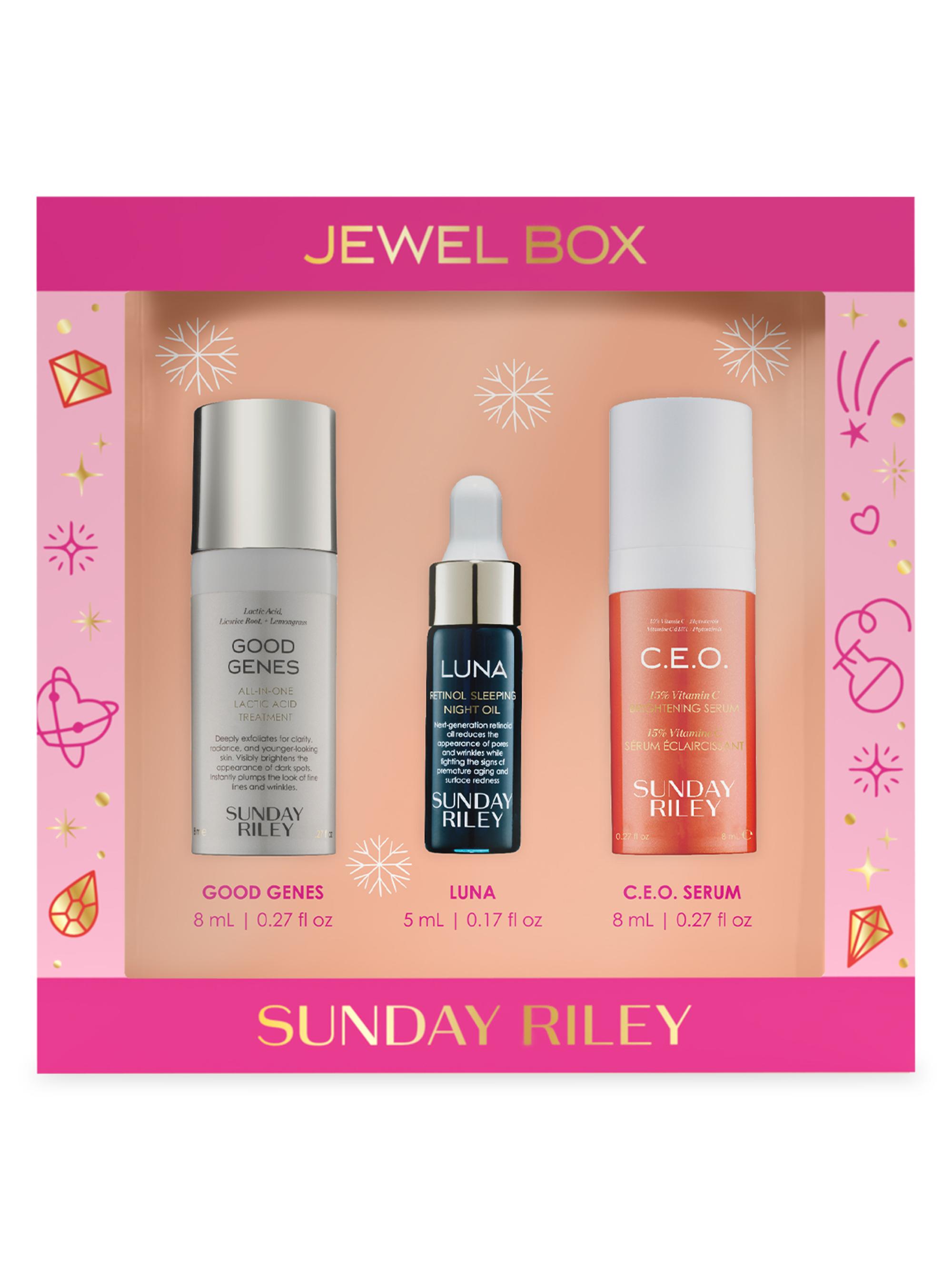 Sunday Riley Women's Jewel Box Luxury Travel 3-Piece Set