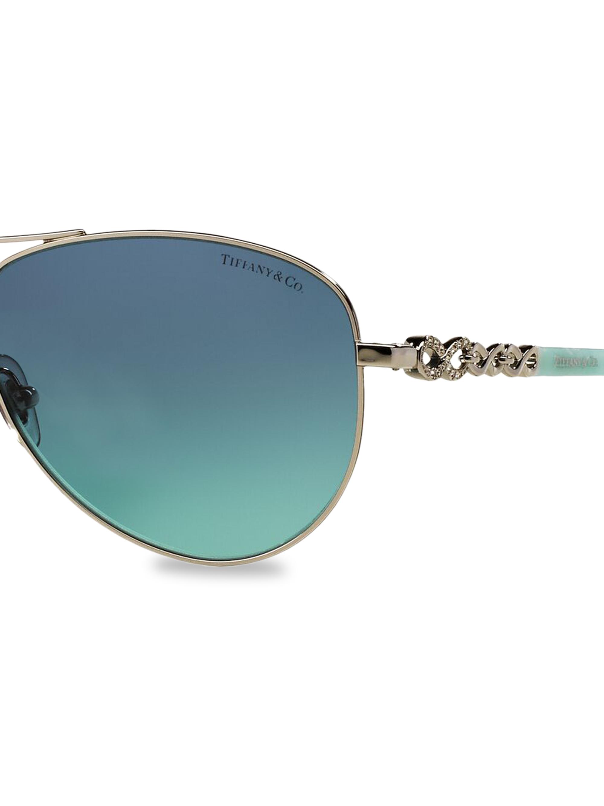 Tiffany & Co. 58MM Aviator Sunglasses | Saks Fifth Avenue