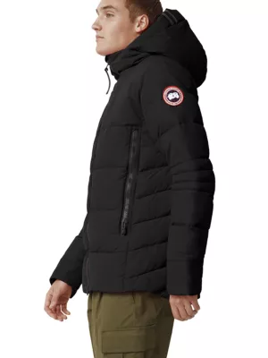 hybridge down jacket