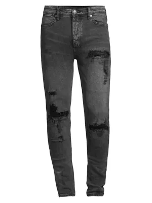 Ksubi Van Winkle Angst Trashed Skinny Jeans | Saks Fifth Avenue