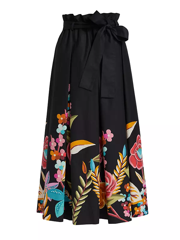 Sardegna Paperbag Waist Skirt