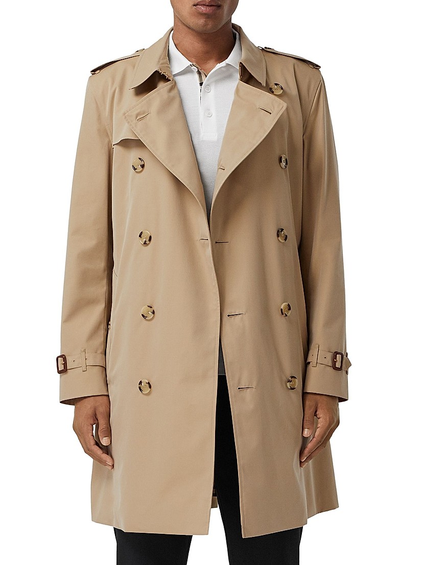 Shop Burberry Kensington Heritage Mid-Length Trench Coat Shop Burberry Kensington Heritage Mid-Length Trench Coat