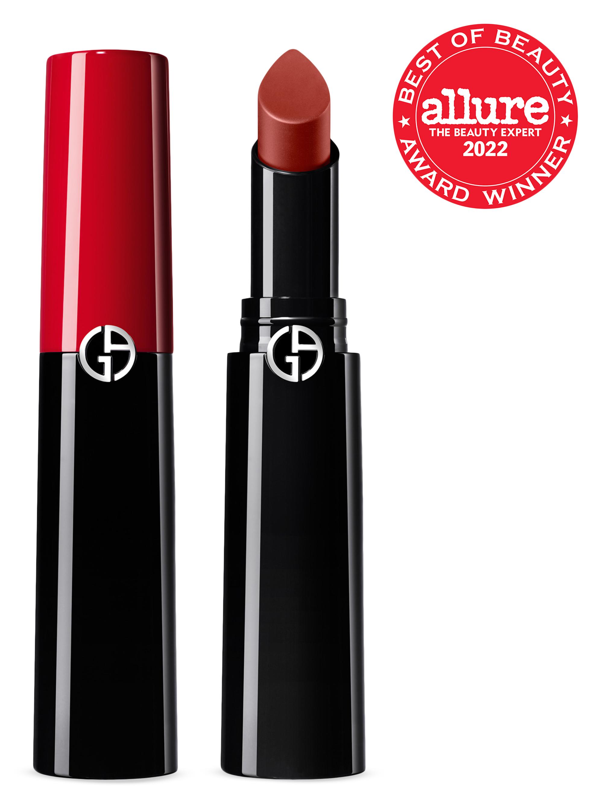 Armani Beauty Women's Lip Power Long Lasting Satin Lipstick - 201 Majestic