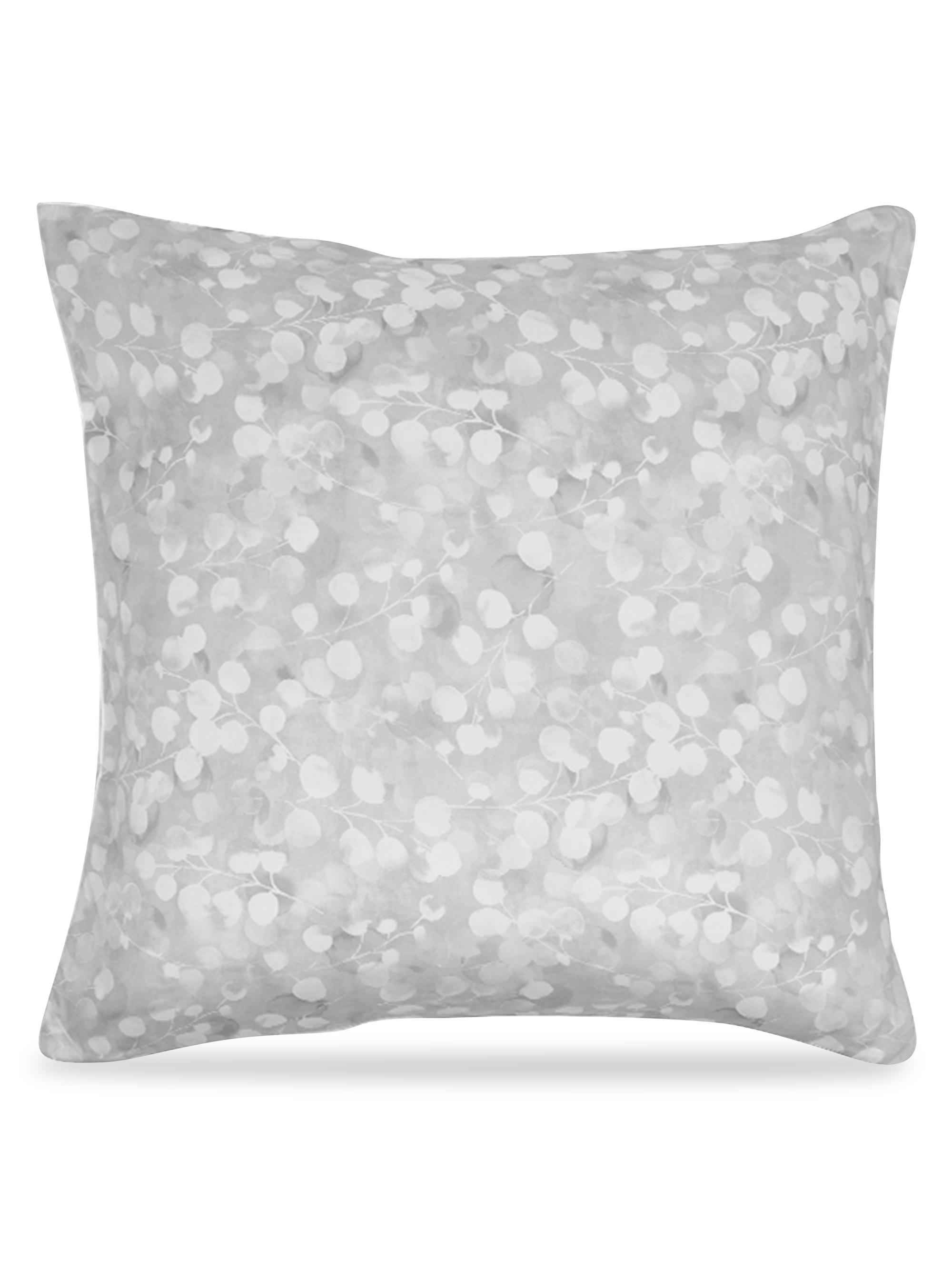 Anne de Solène Rosée 300 Thread Count Euro Sham - Gris Grey