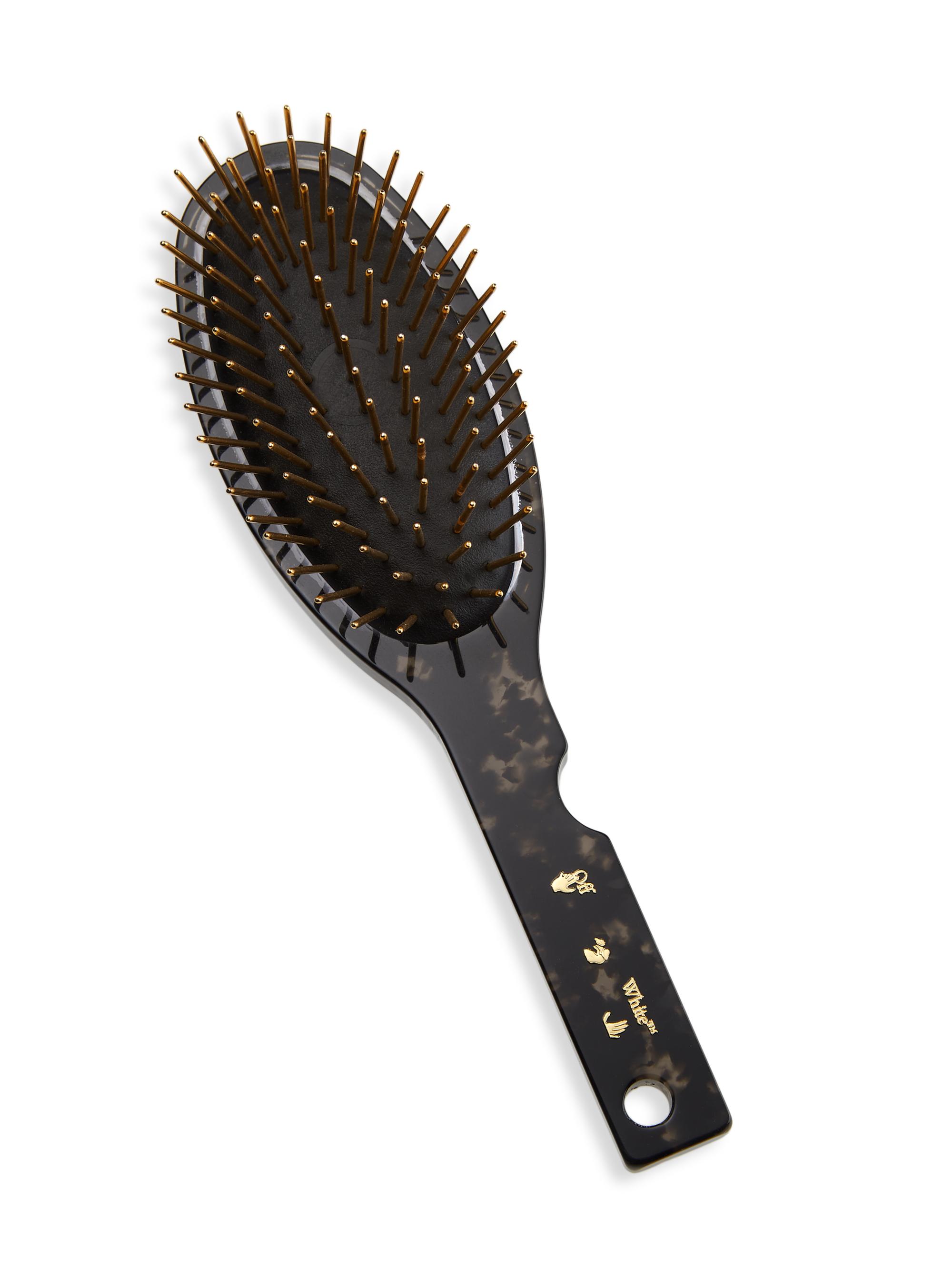 Off-White Women's Meteor Hair Brush - Dark Havana