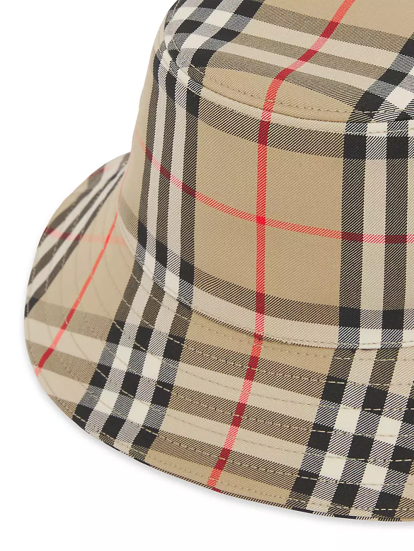 Burberry Vintage Check Bucket Hat