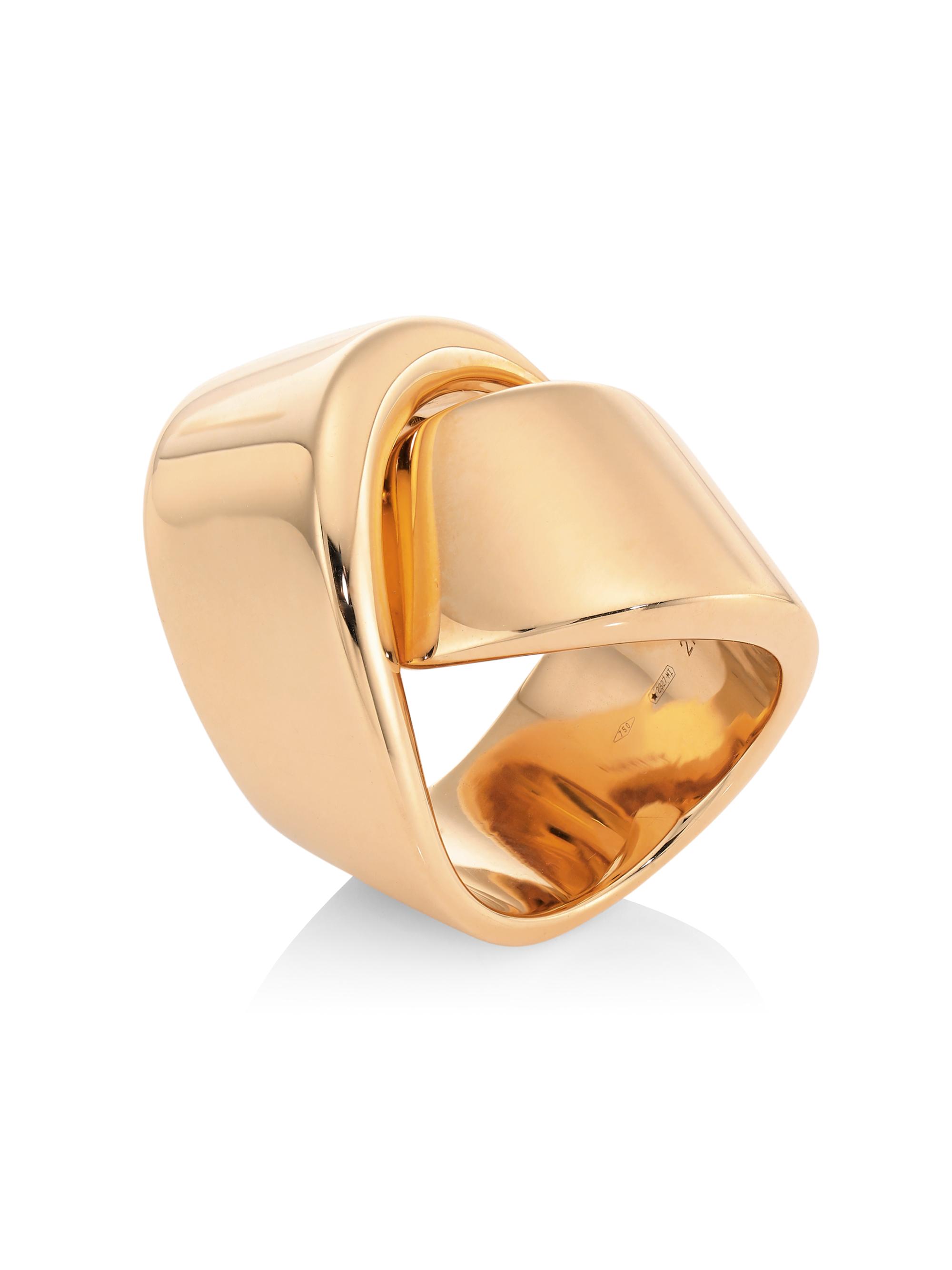 Vhernier Women's Abbraccio 18K Rose Gold Ring - Rose Gold