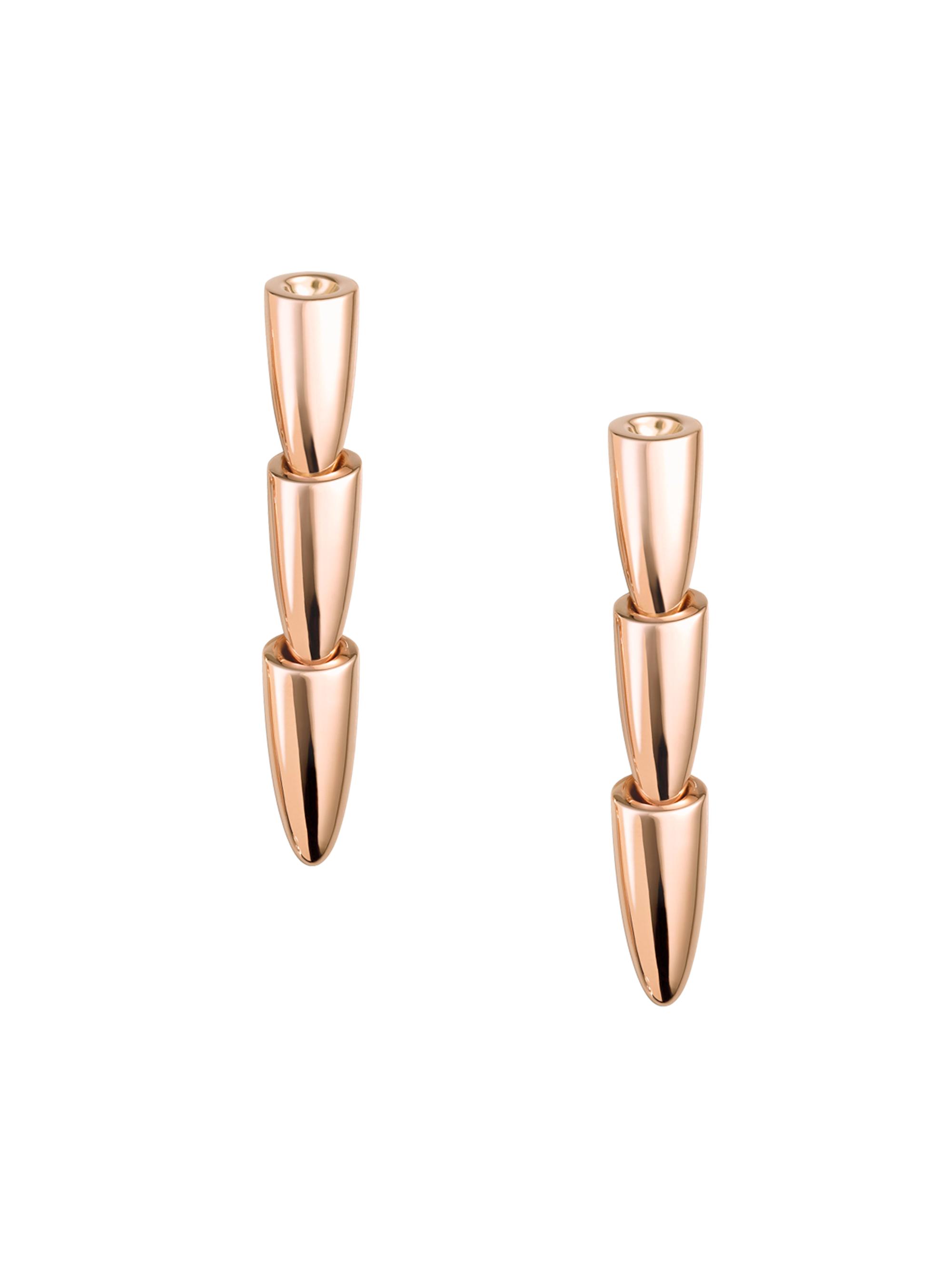 Vhernier Women's Calla 18K Rose Gold Drop Earrings - Rose Gold