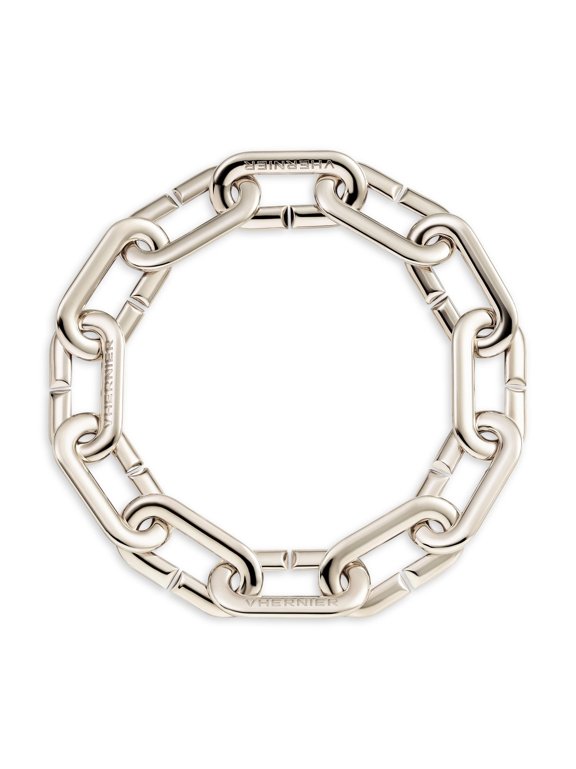 Vhernier Women's Mon Jeu 18K White Gold Chain Bracelet - White Gold