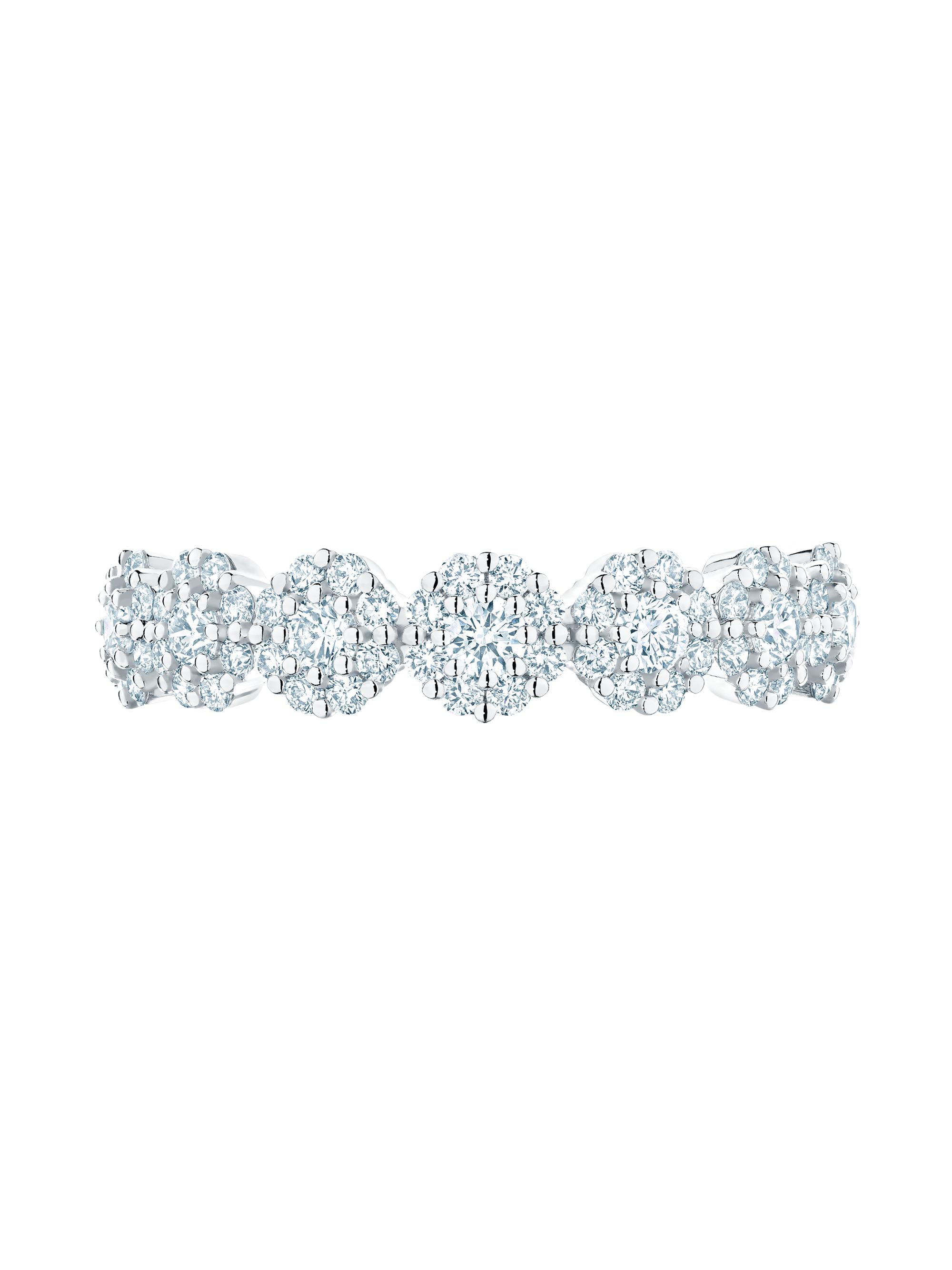Birks Women's  Iconic 18K White Gold & Diamond Snowflake Ring - White Gold