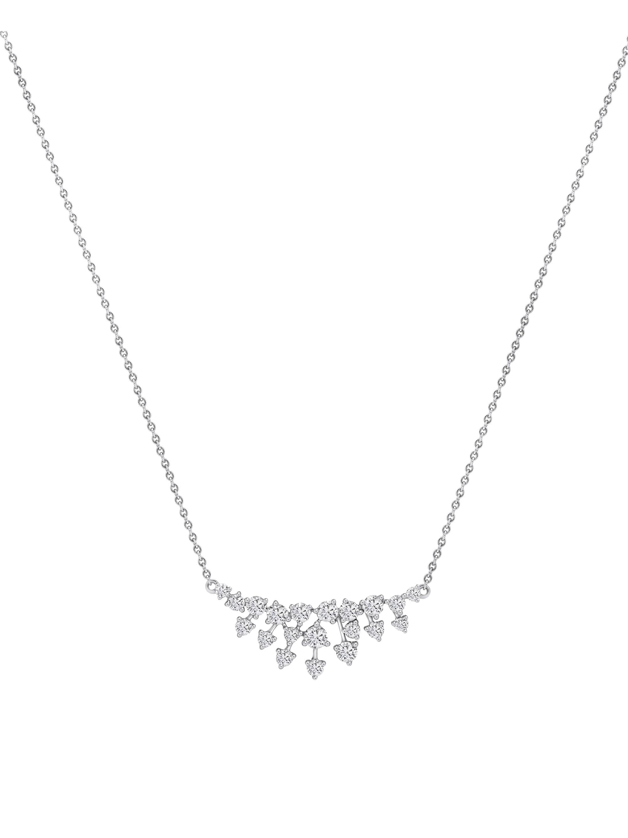 Hueb Women's Luminus 18K White Gold & Diamond Necklace - White Gold