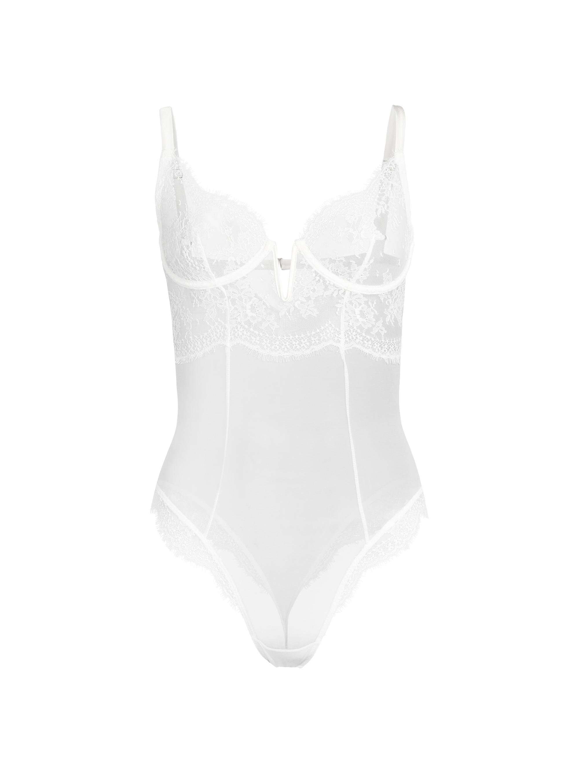 Fleur du Mal Women's Frankie Lace Bodysuit -