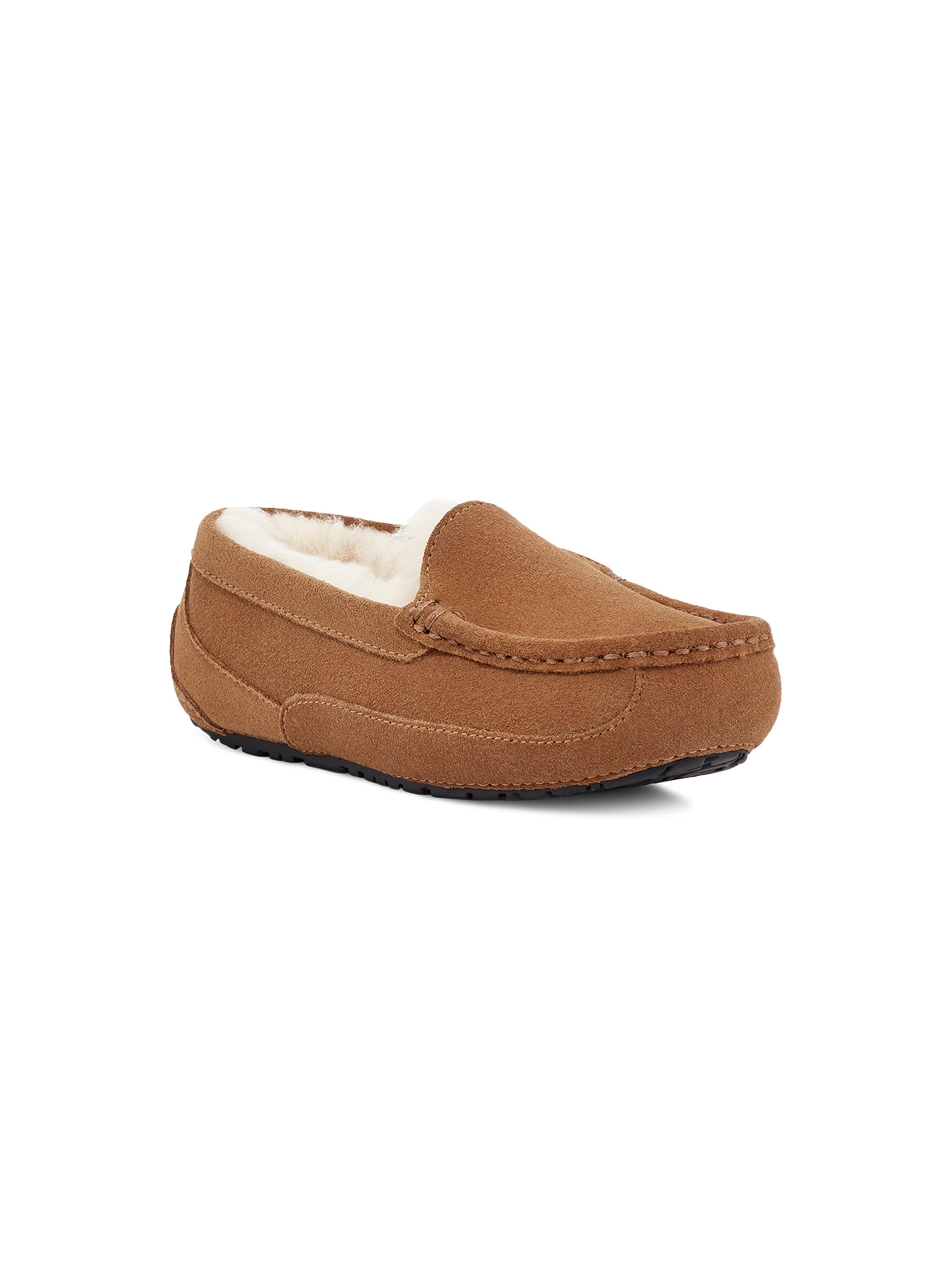 UGG Kid's Suede Ascot Shoes - Chestnut 3 (Child)