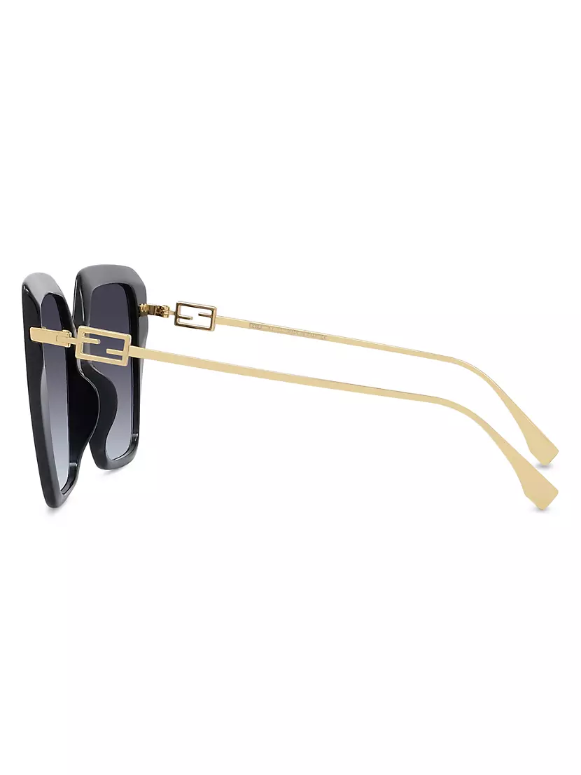 Fendi Travel - Gold-colored sunglasses