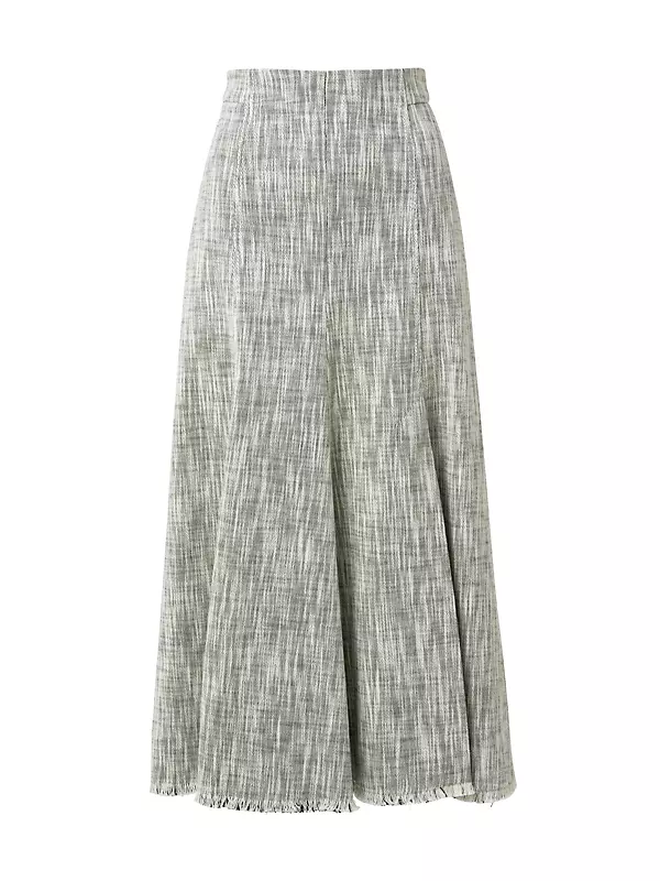 Tweed Midi-Skirt
