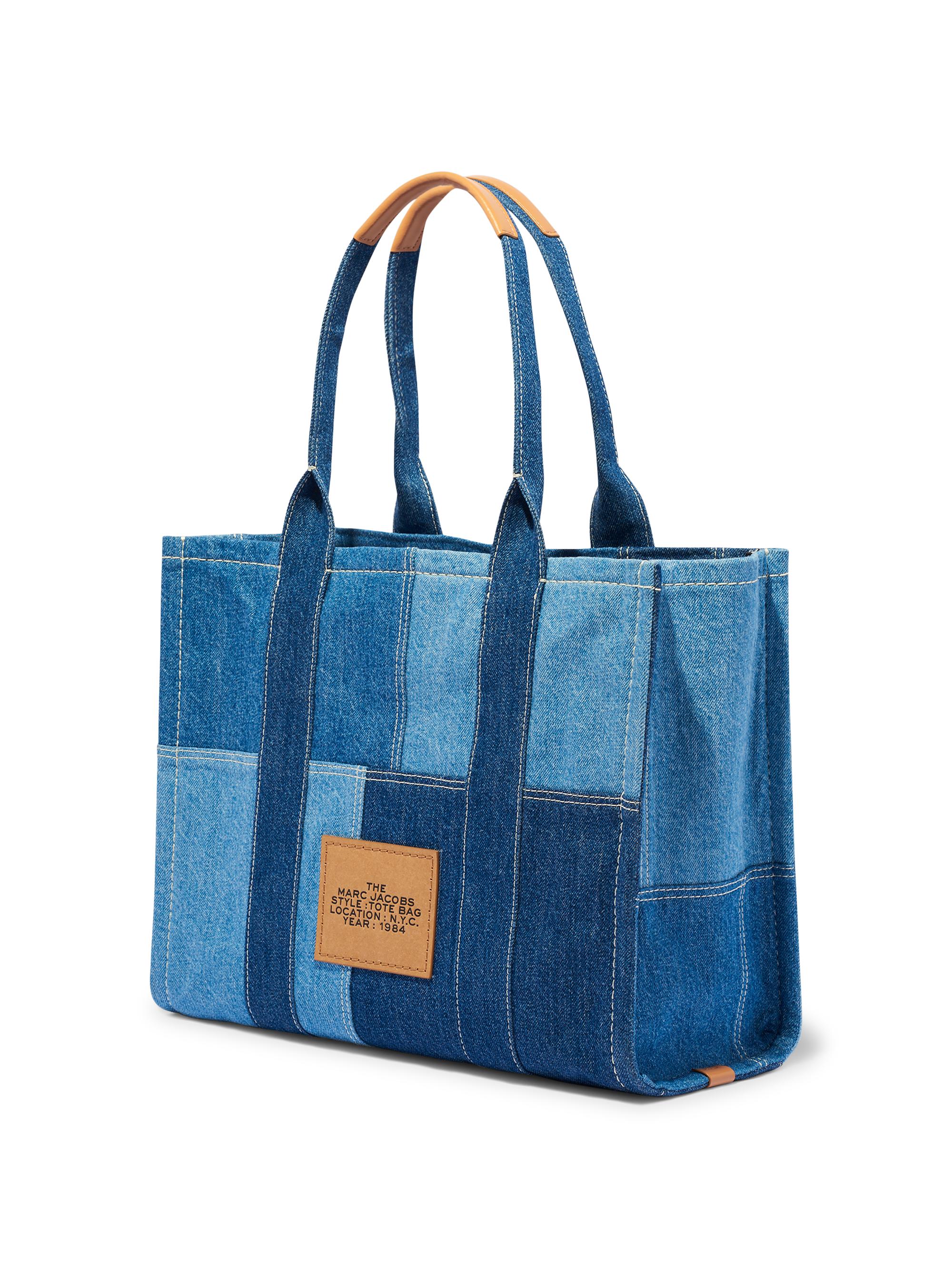 Shop Marc Jacobs The Denim Large Tote Bag | Saks Fifth Avenue