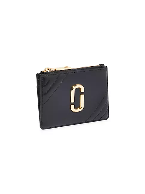 Marc Jacobs The Snapshot DTM Top Zip Multi Wallet in Black
