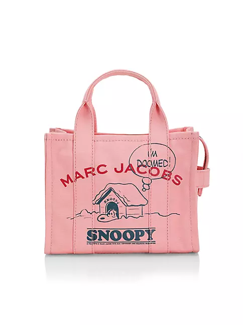 Shop Marc Jacobs Peanuts x Marc Jacobs Mini The Snoopy Traveler Tote