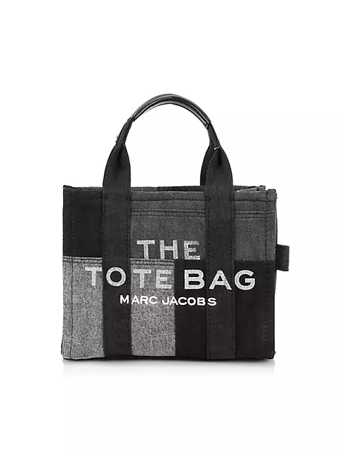 Small T Monogram Denim Tote: Women's Designer Tote Bags