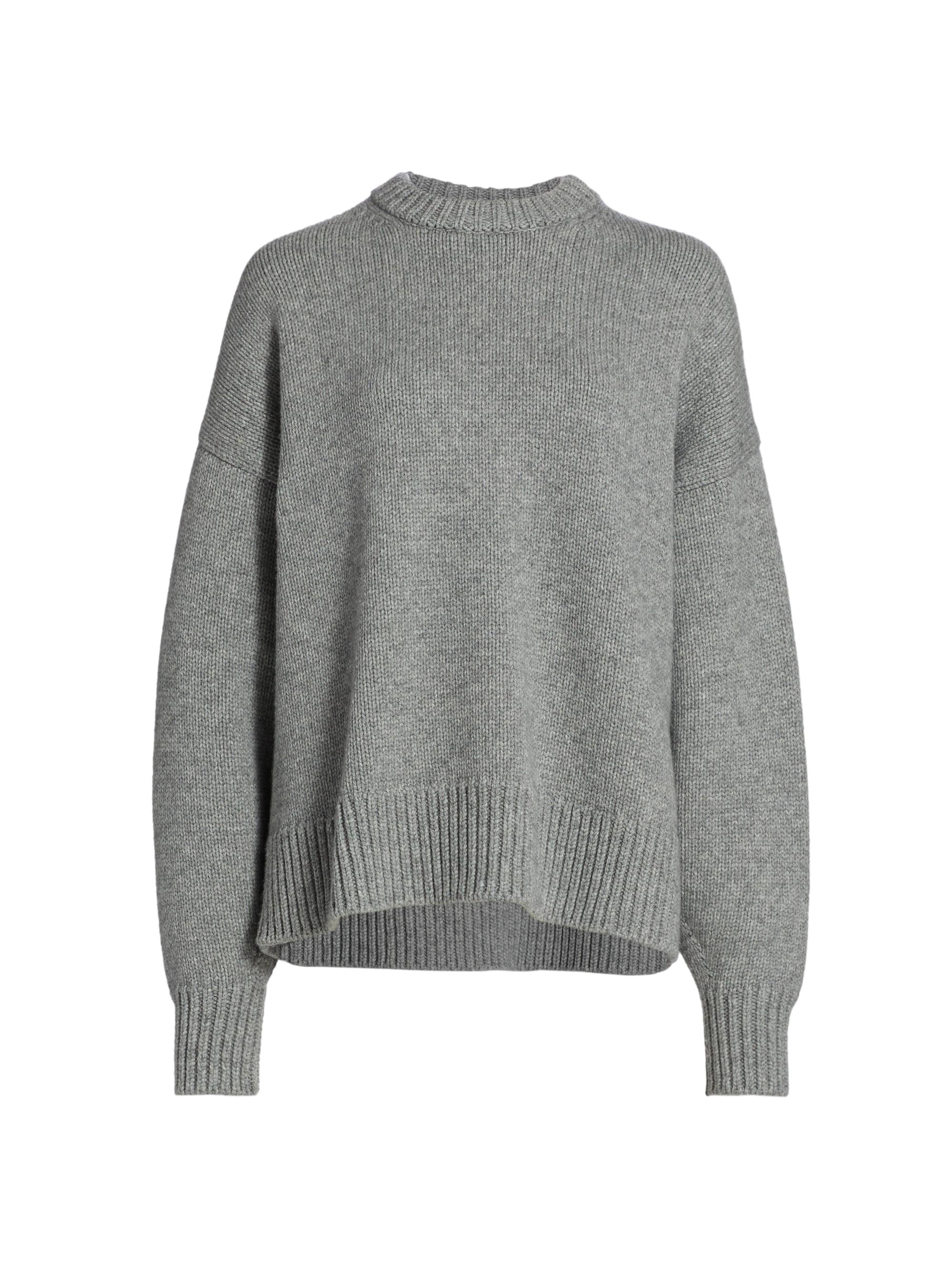 美品 THE ROW Ophelia　ザロウニットセーター　ブラック The Row Ophelia Sweater in Dark Navy | FWRD
