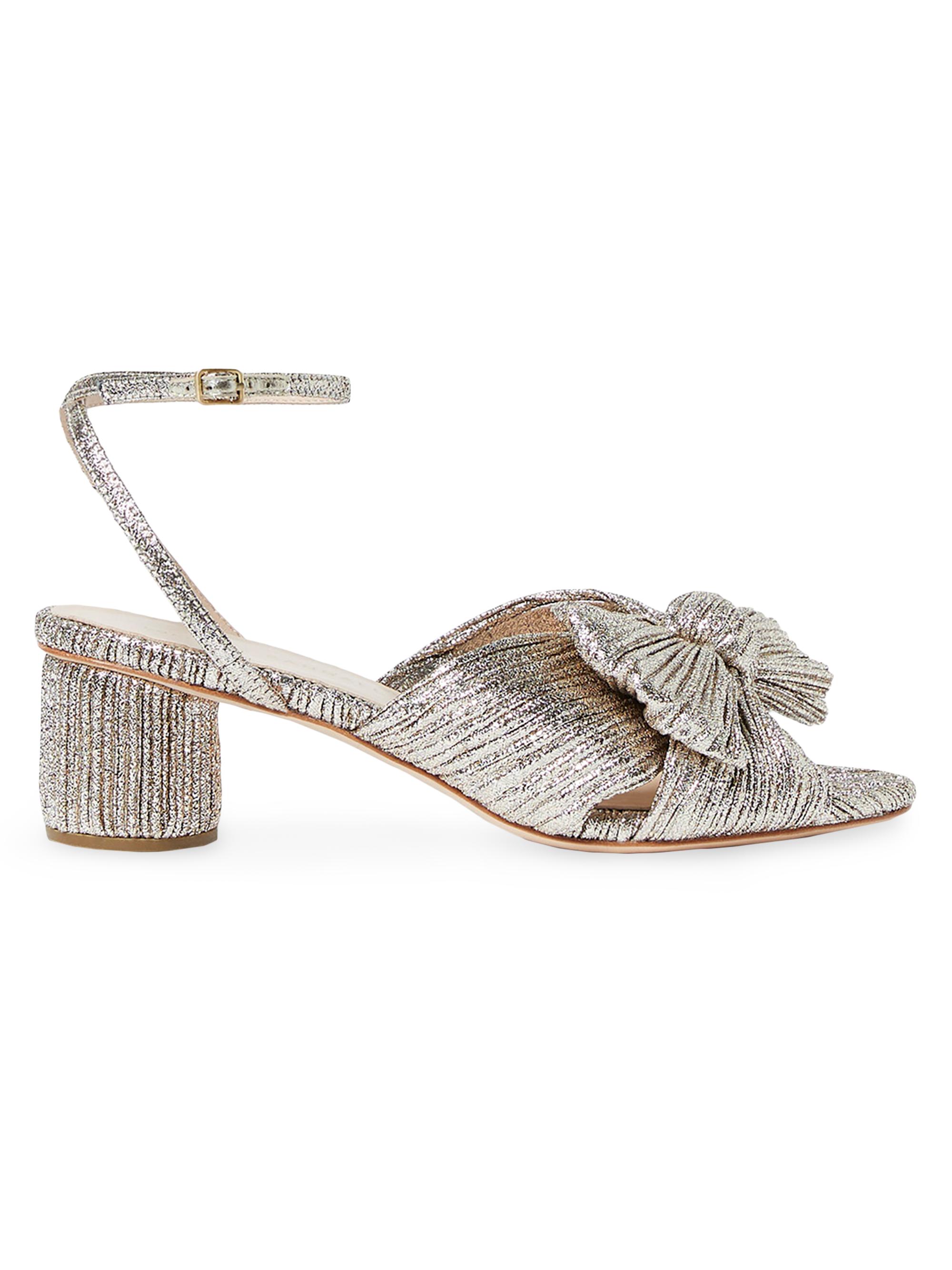 Loeffler Randall Women's Dahlia Knotted Sandals - Gold