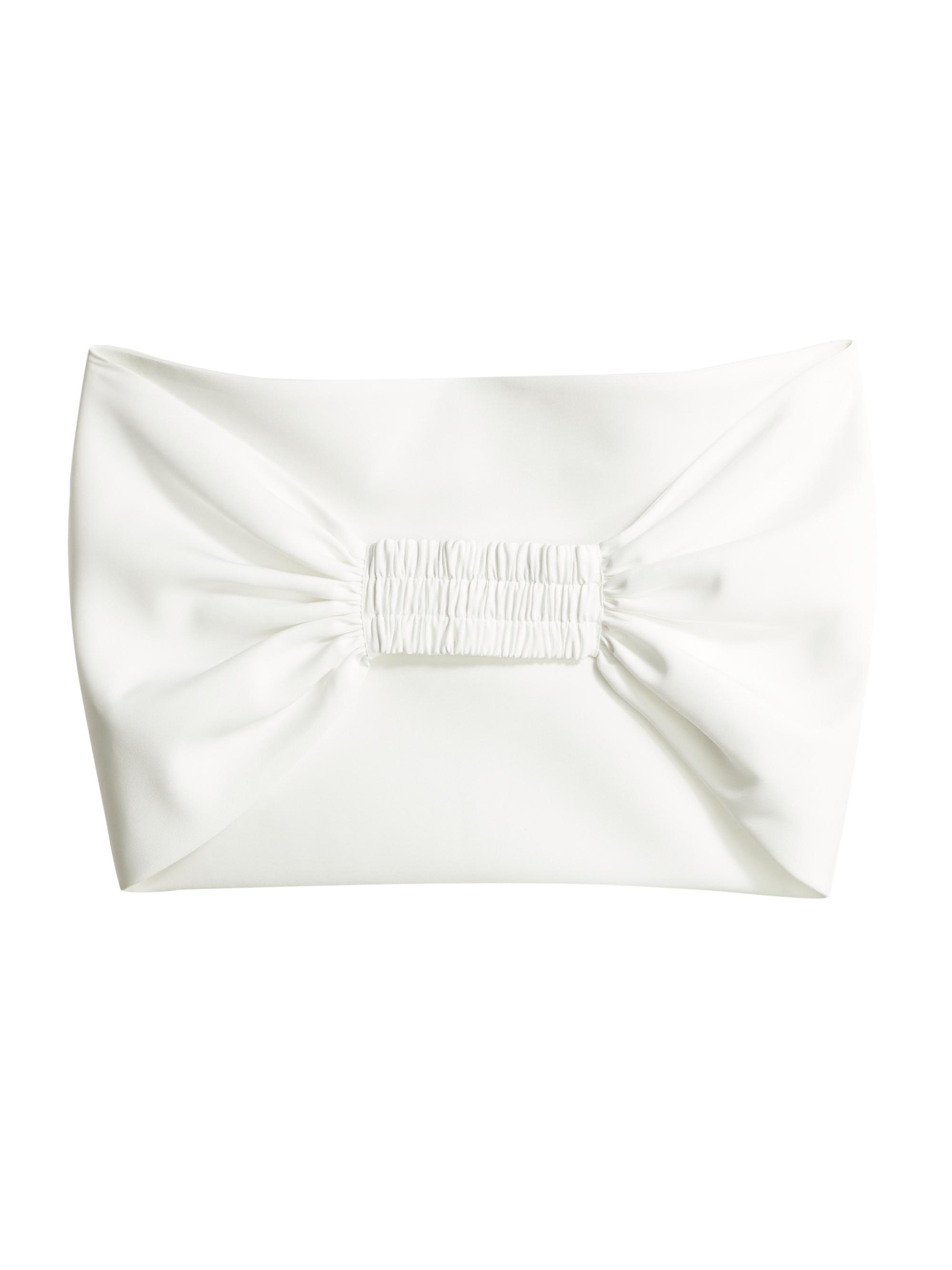 Amsale Women's Faille Wrap - Silk White