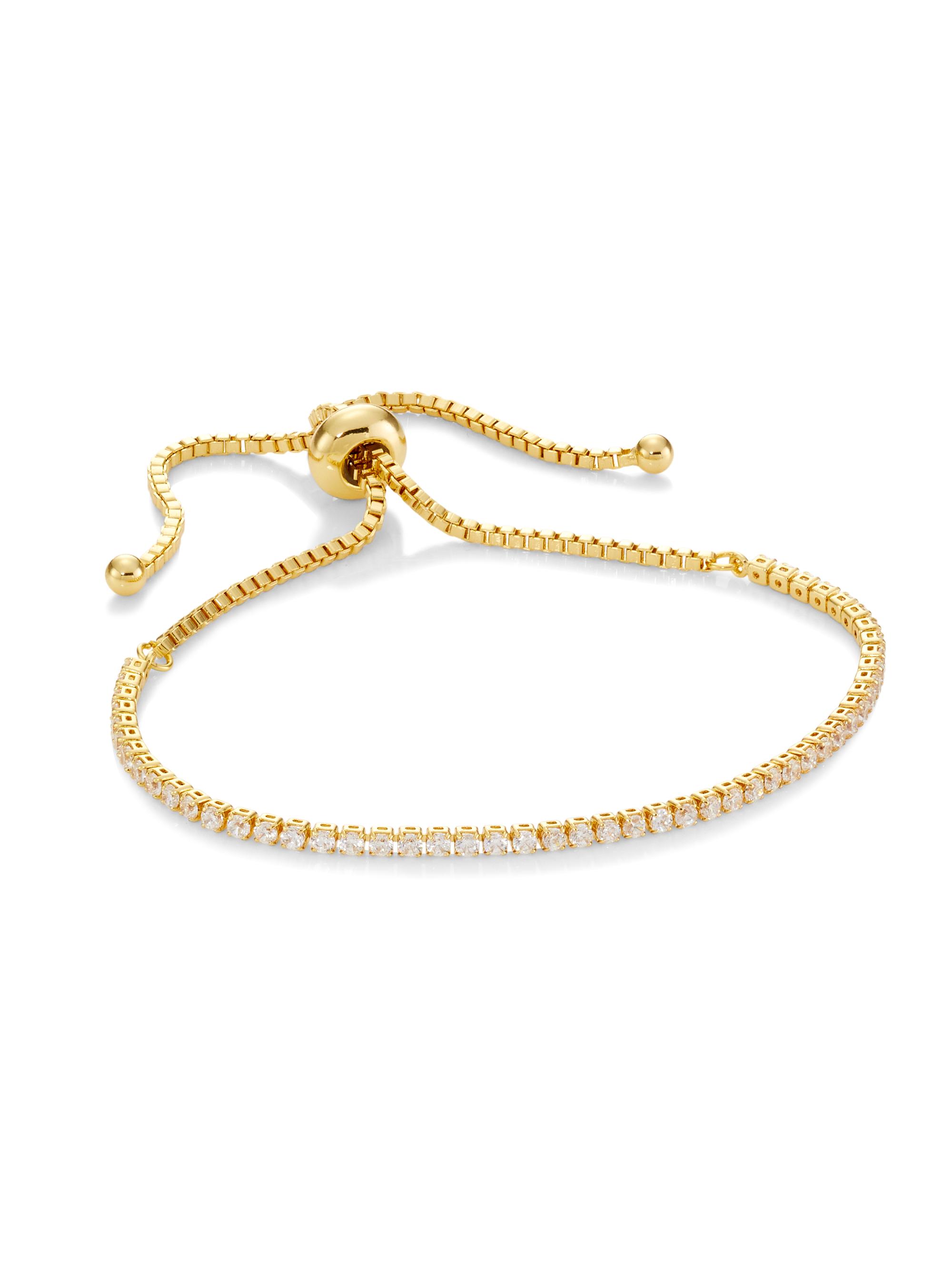 Shashi Women's 18K Gold Vermeil & Cubic Zirconia Tennis Bracelet - Gold