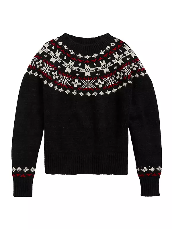 Wool-Blend Fairisle Sweater