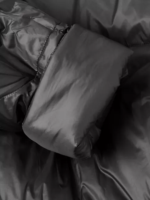 Norma Kamali Sleeping Bag Blanket Coat - Red / Size Xs/S