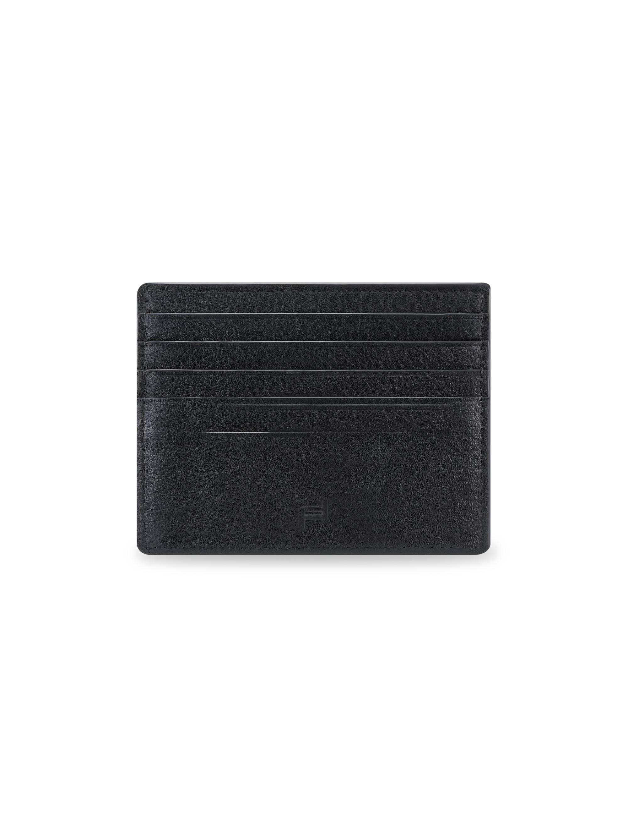 Porsche Design Men's Business Leather Cardholder - Black